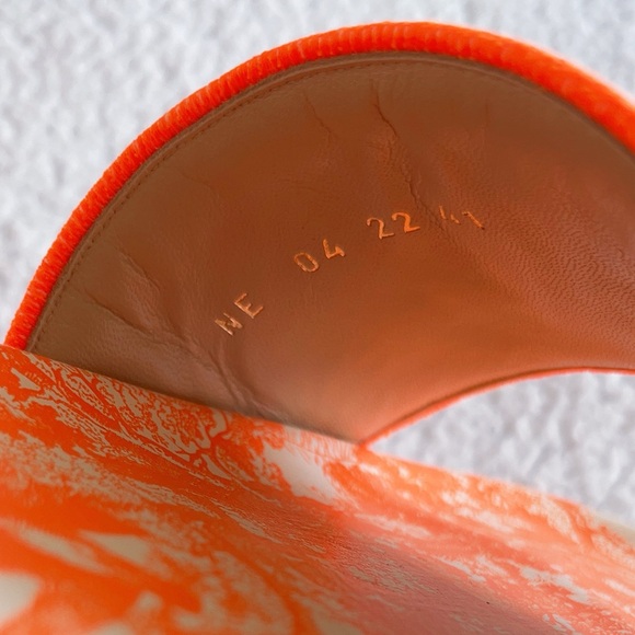 Authentic Christian Dior Dway Slides Sandals Fluo Toile de Jouy Embroidered - Picture 6 of 16